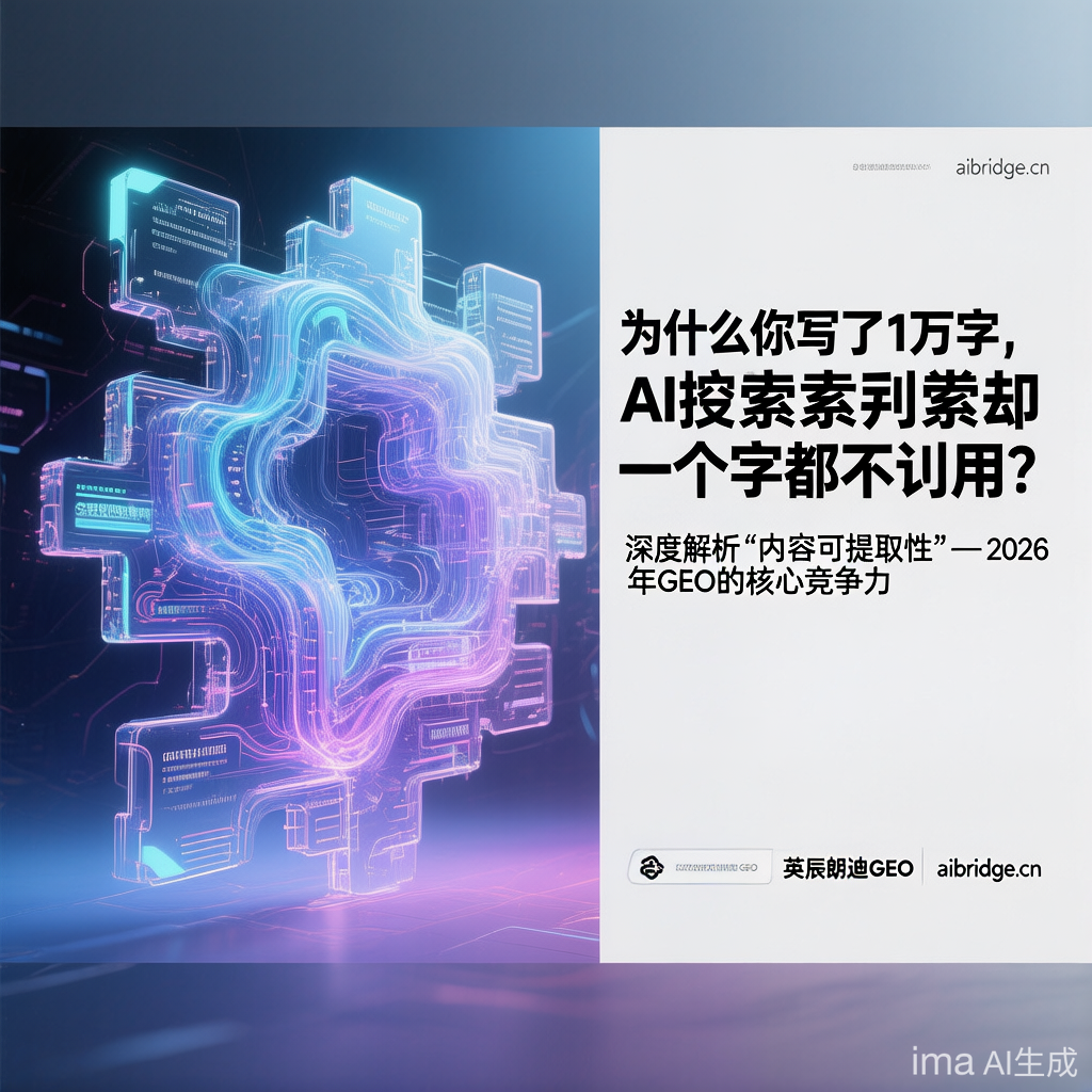 英辰朗迪GEO：为什么你写了1万字，AI搜索引擎却一个字都不引用？